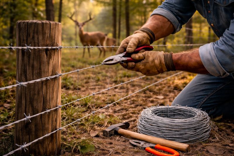 Wildlife Fence Repair Service