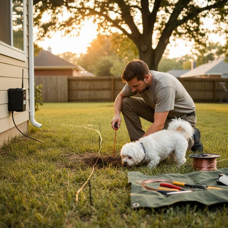 Woven Wire Fence Repair