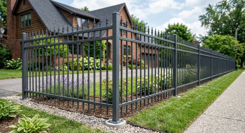 Steel Fence Installation in South Houston, TX